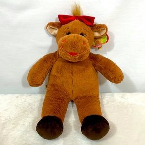 Build-A-Bear Holly The Christmas Moose NWT